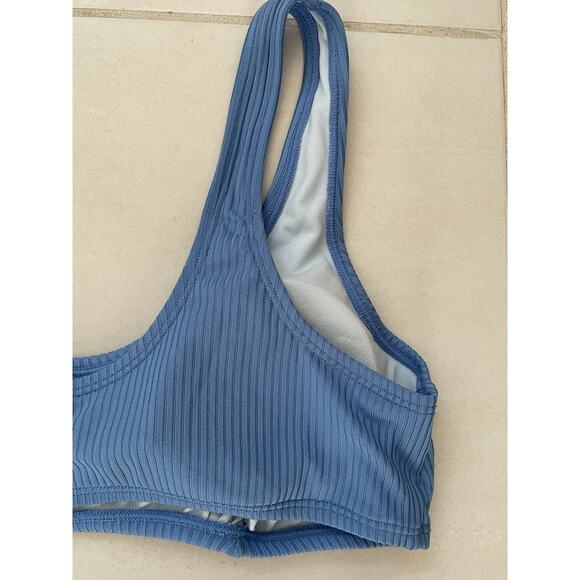 Cupshe Swim M/L Bikini Set Swimsuit Ribbed Swimwear - Picture 6 of 10